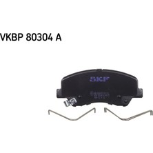 Skf VKBP80304A Ön Fren Balata Hyundai I20 1.1l 1.2l 1.4l 15-> / Bayon 1.0l 1.4l 21-> / Kıa Rıo 1.2l 1.4l 17-> (Üstten Delikli Tip - Aksesuarli) 58101C8A00-58101C8A50-58101H8A05