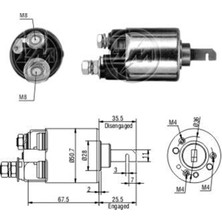 Zm 603 12V Honda Accord-Prelude (Uzun Piston)