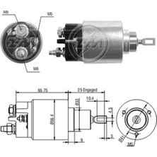 Zm 679 Mars Otomatigi 12V Citroen Berlingo - Saxo - Xsara / Peugeot 106 - 205 - Partner (SBO-0679) 97530824