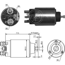 Zm 864 Mars Otomatigi 12V Daewoo Lanos - Leganza - Nubira