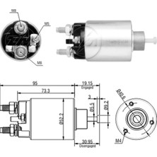 Zm 8860 Mars Otomatigi 12V Citroen Berlingo / Peugeot 206 - 307 Diesel