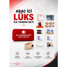 Serbugo Tüvtürk Uyumlu Araç Içi Ilk Yardım Çantası - 15 Parçalı Ecza Çantası
