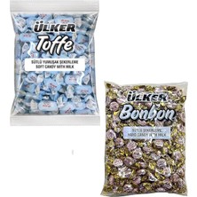 Ülker Karışık Sütlü Şeker 2 Kg. ( Sütlü Toffe ve Sütlü Bonbon)