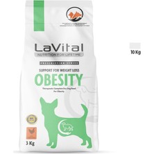 Lvital Obezite Köpek Maması 3 kg