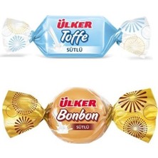 Ülker Karışık Sütlü Şeker 1 Kg. ( Sütlü Toffe ve Sütlü Bonbon)