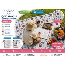 Elvoran Joy Sıvı Geçirmez Çok Amaçlı Etkinlik Örtü ve Çantas