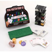 Givoria 200 Chip ve 2 Adet Iskambil Kağıt Setine Sahip Poker Oyunu ALK2601