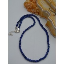 4mm Lapis Taşından Kolye - Çok Renkli - Stoneage