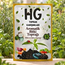 Hg Aromatik Bitkiler Için Saksı Toprağı