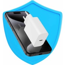Orevio 15/pro/pro Max 20W Ios Uyumlu Hızlı Şarj Aleti Adaptörlü Beyaz