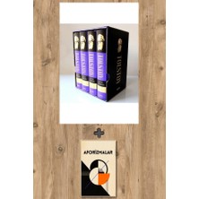 Alfa Yayınları Savaş ve Barış 1-2-3-4 (Ciltli) + Aforizmalar
