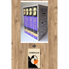 Alfa Yayınları Savaş ve Barış 1-2-3-4 (Özel Kutulu) + Aforizmalar