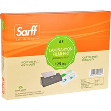 Sarff A5 Laminasyon Filmi 125 Mikron 100 Adet