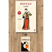 Kapı Yayınları Bostan - Günümüz Türkçesiyle Tam Metin + Aforizmalar