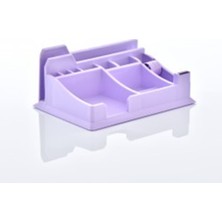 Ops Klm 302 Pastel Mor Masaüstü Organizer Bantlıklı Kalemlik