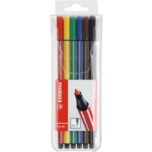 Stabilo Stabılo Pen 68 Keçeli Kalem 6 Renk Askılı Paket