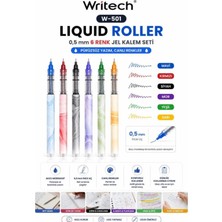 Writech W-501 Liquid Roller 0.5 mm Kalem 6 Lı