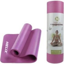 Helix Yoga Matı Nbr 16MM Pembe
