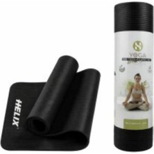 Helix Yoga Pilates Matı Nbr 10MM Siyah