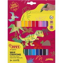 Jovi 980 Jumbo Yuvarlak Mum Boya 24’lü
