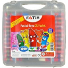 Fatih Pastel Boya 24 Renk Çantalı FA50370PB24RKS Okul ve Resim