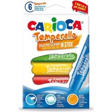 Carioca Carıoca Temperello Stıck Poster Boyama Kalemi 6 Lı