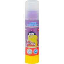 Play-Doh Transparan Renkli Stick Yapıştırıcı 21 gr