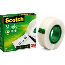 3m Scotch Magic 810 Görünmez Bant 19 mm x 33 M