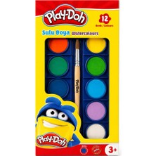Play-Doh Büyük Boy Sulu Boya 12 Renk 28 mm