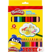 Play-Doh Jumbo Kuru Boya 12 Renk