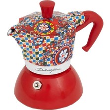 Bialetti Dolce&gabbana Moka Pot Indüksiyon 2 Cup