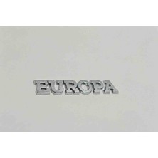 OEM Renault Europa Arka Bagaj Yazısı Krom Geçmeli/tırnaklı 7700871685