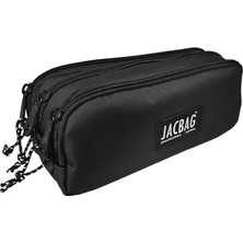 Orevio Kalem, Trıple Pouch-Üç Bölmeli Kutusu (Siyah)