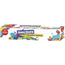 Bu-Bu Guaj Boya 6 Renk Birleşik Pot 20ML.