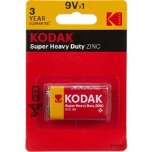 Store Kodak 30953437 Çinko Karbon Pil, Kırmızı