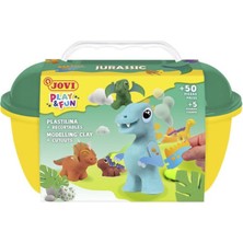 Jovi 2201 Kurumayan Oyun Hamuru Play&fun Dinozor Devri