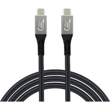 Store USB 4 Hızlı Şarj, Data ve Görüntü Aktarım Kablosu - Type USB C Thunderbolt 4/3 Uyumlu, USB 4, 40GBPS Veri Aktarım, 240W Şarj Gücü, 8k 60Hz, 4K 144Hz / 120Hz / 60Hz, Hdr (1 Metre)