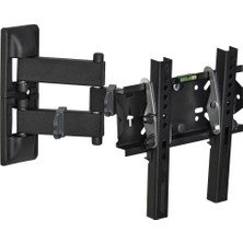 Store Hareketli Metal Tv Askı Aparatı, 32-42 Inç Arası Ekranlara Için, Tüm Tv Markaları ile Uyumlu, Duvar Asma Aparatı, Zengin Aksesuar Yüksek Kalite Özel Tasarım ve Metal Kalınlığı, Akrobat Hareketli