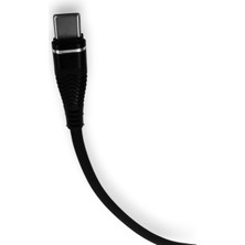 Store Type-C To Type-C Kablo 30 cm – 60W Hızlı Şarj ve 5gbps Veri Aktarımı | Dayanıklı Örgü Kaplama, Telefon, Tablet ve Laptop Uyumlu