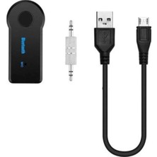 Store Bluetooth Araç Kiti Aux Çıkışlı Telefon Müzik Alıcı Tüm Cihazlara Uyumlu
