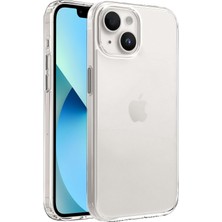 Store iPhone 13-14 ile Uyumlu Supermatt Serisi Arkası Parmak Izi Tutmayan Sert Mat Polikarbonat Kenarları Tpu Silikon Metal Tuşlu Premium Şeffaf Kılıf Kapak (Klasik, 13-14)