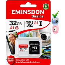 Store 32GB 3 Adet Hafıza Kartı Mini Kamera Ev Araç Güvelik Kamerası Uyumlu Telefon Micro Sd CLASS10