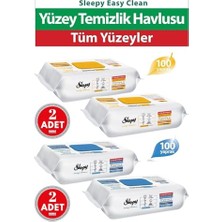 Orevio Easy Clean Arap Sabunlu 200 Yaprak ve Çamaşır Sulu 200 Yaprak Yüzey Havlusu