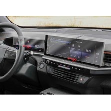 Store Opel Grandland Ile Uyumlu Mat Ekran Koruyucu Multimedya ve Gösterge