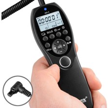 Store Ax-3 N3 Zaman Ayarlı Kumanda Canon 1d 5d 6d 7d Serileri 50D 40D 30D 20D 10D Ile Uyumlu