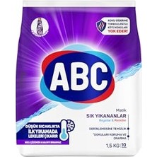 Orevio Matik Sık Yıkayanlar 1,5 kg Toz Çamaşır Deterjanı