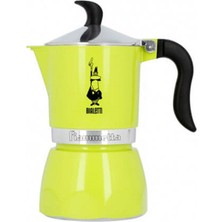 Bialetti Fiammetta Moka Pot 1 Cup Lime