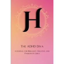 Orevio The Adhd Diva Monogram Harf H: Yaratıcı ve Tutkulu Kızlar Için Günlük
