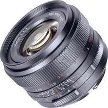 Store 35 mm F1.4 Mark Ⅲ Tam Çerçeve Manuel Odaklama Prime Lens Büyük Diyafram Sony E Mount Kameralarla Uyumlu A6500 A6300 A6100 A6000 A5100 A5000 A9 Nex3/3n/5/5t/5r/6/7 (Titanyum Gri)