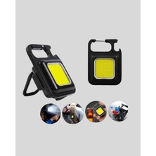 Store USB Şarjlı 800 Lümen LED Fener – Mini Boy, 3 Işık Modlu, Anahtarlık Tipi El Feneri